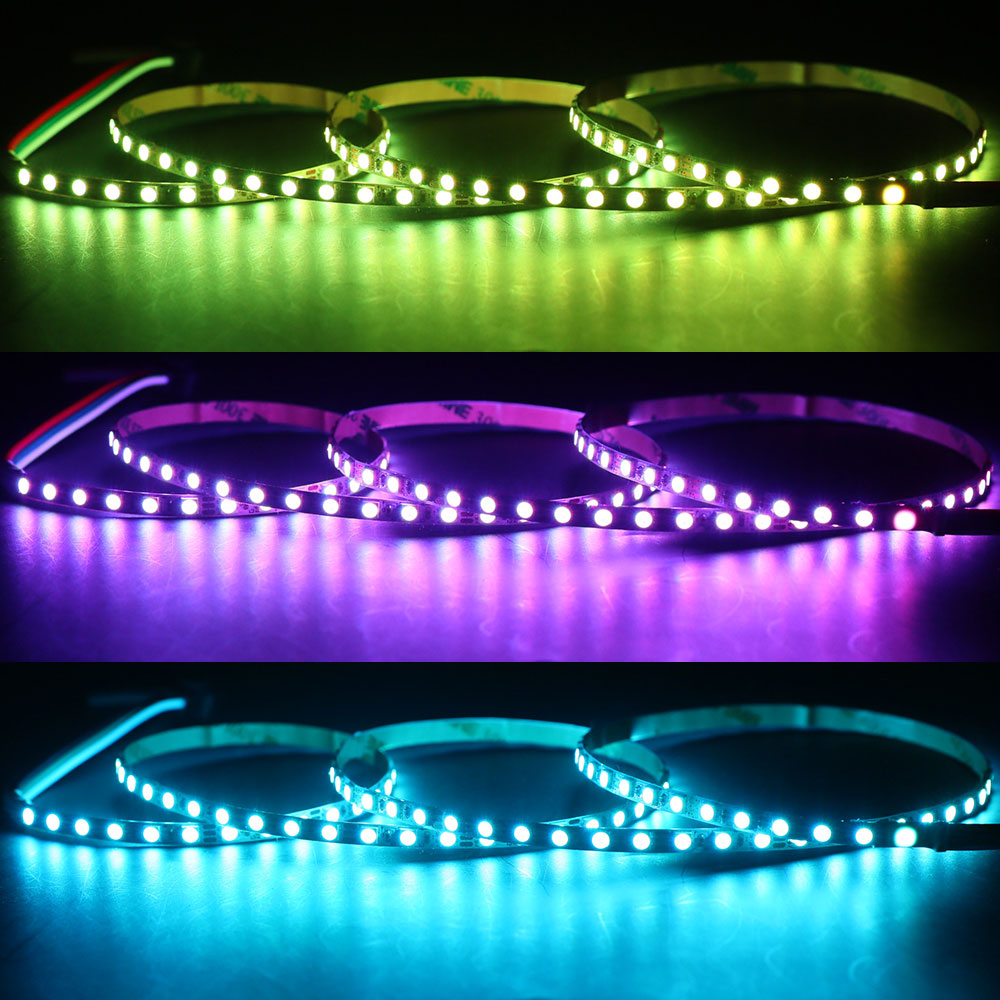 Super Narrow 5mm 120LEDs/m 12V SK6812 3535 Individually Addressable RGB LED Pixel Strip Super Narrow 5mm 120LEDs/m 12V SK6812 3535 Individually Addressable RGB LED Pixel Strip